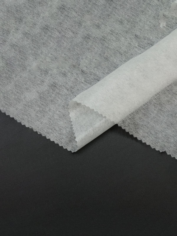 100% Poliester Pakaian Mantel Ringan Non Woven Interlining